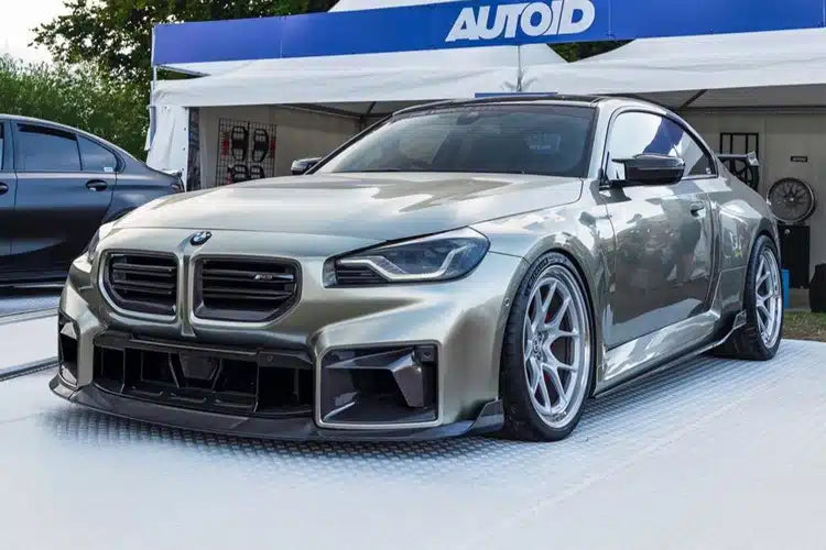 BMW G87 M2 DRY CARBON FIBER FRONT BUMPER TRE STYLE AIR INLETS