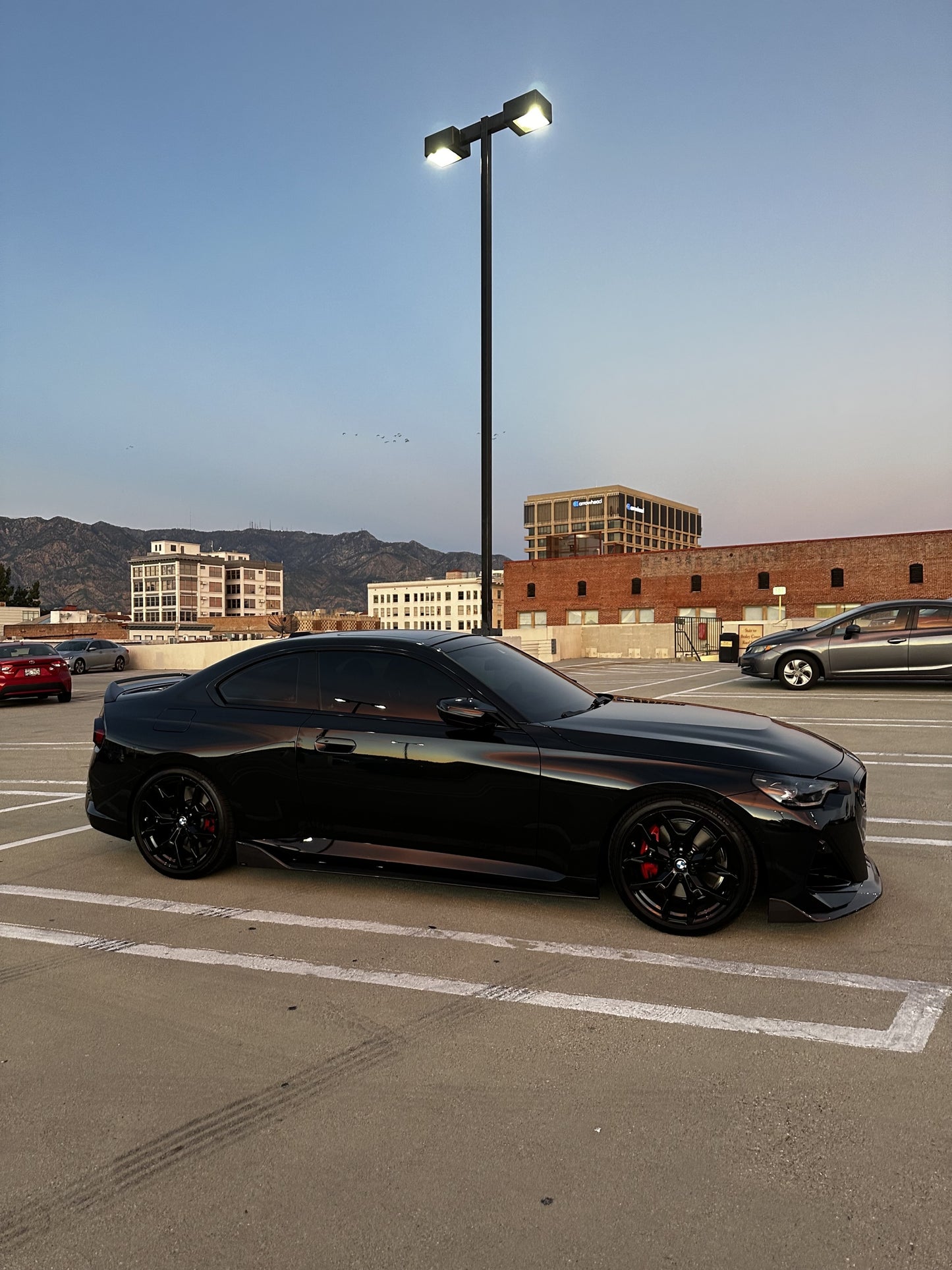 BMW G87 M2 AD STYLE DRY CARBON FIBER Side Skirt