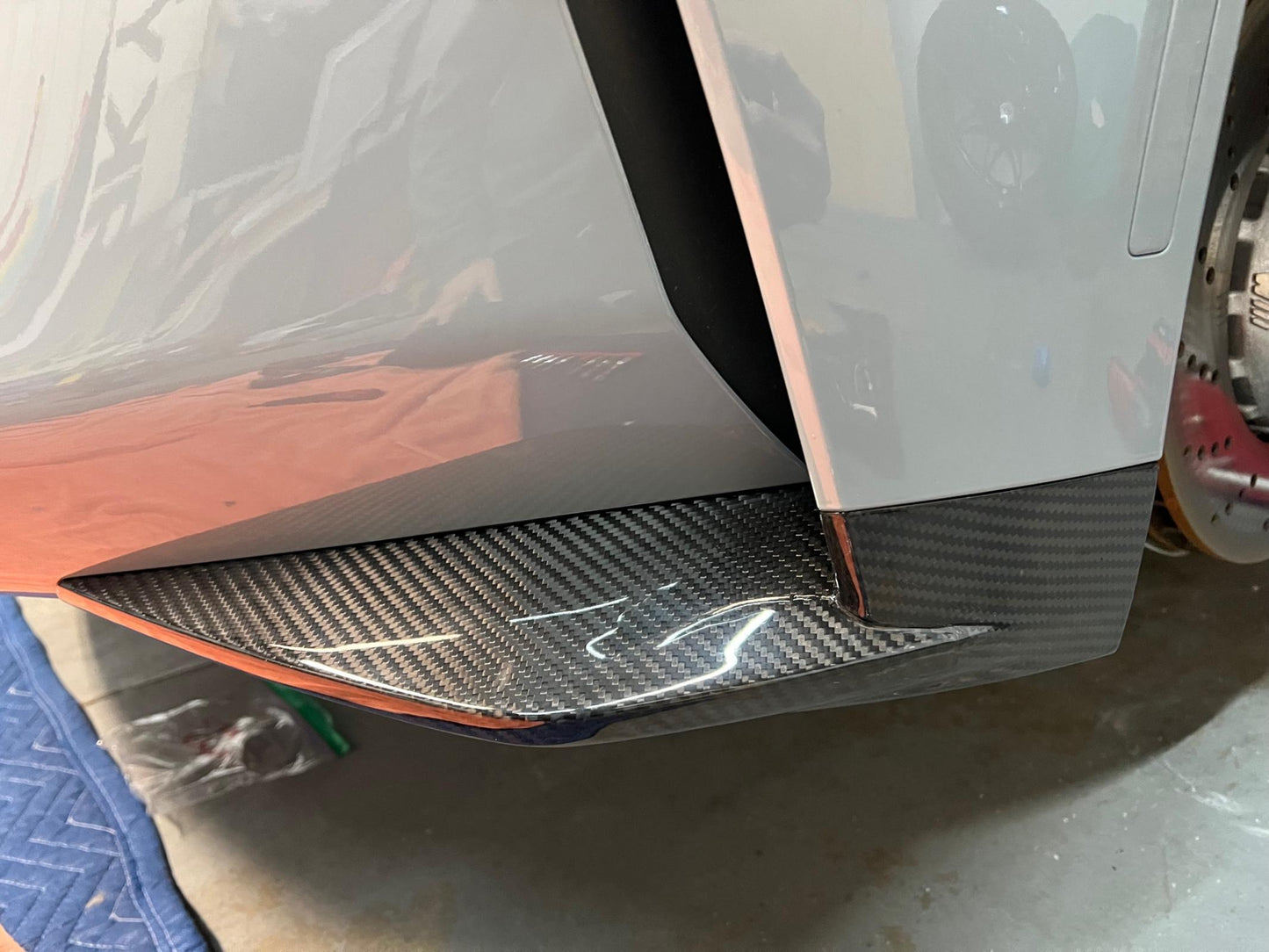BMW G80 M3 | G82/G83 M4 OEM STYLE DRY CARBON FIBER FRONT SPLITTERS
