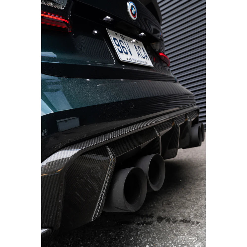 BMW G80 M3 G82 G83 M4 Dry Carbon Rear Diffuser Trim