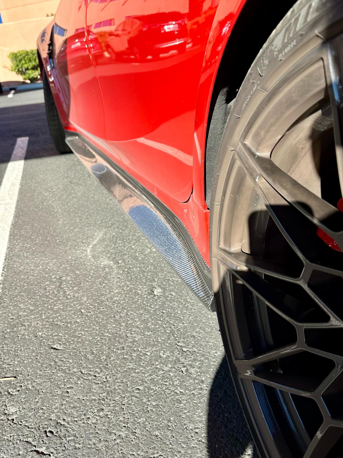 BMW G80 G82 G83 M3 M4 3D STYLE DRY CARBON FIBER Side Skirt
